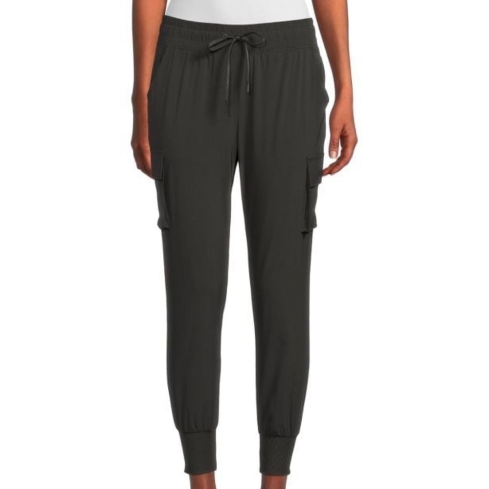 Drawstring Cropped Joggers
90 DEGREE BY REFLEX

CHARCOAL GREY , XL